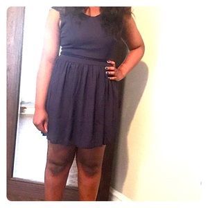 Navy dress , perfect for formal wear